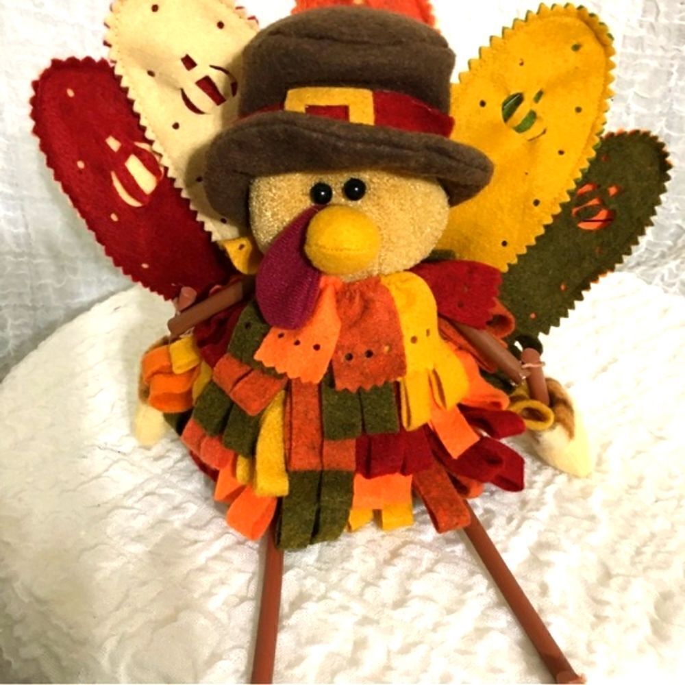 Thanksgiving Turkey Plush Fall Colors - Picture 2 of 8